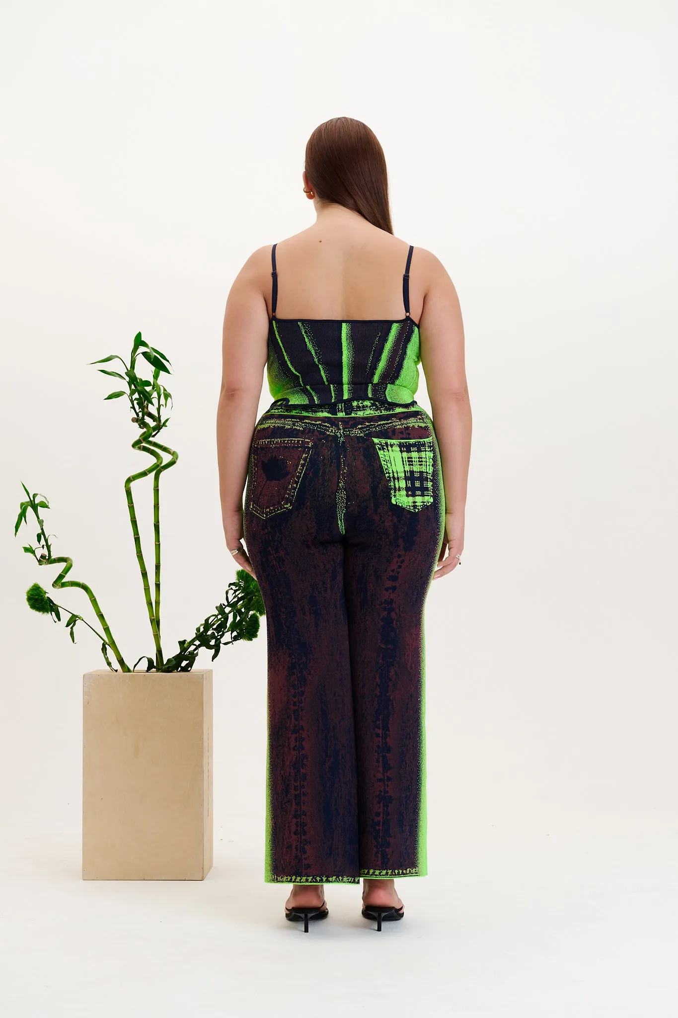 MILA DENIM PRINT TANK TOP ThermalRegulation