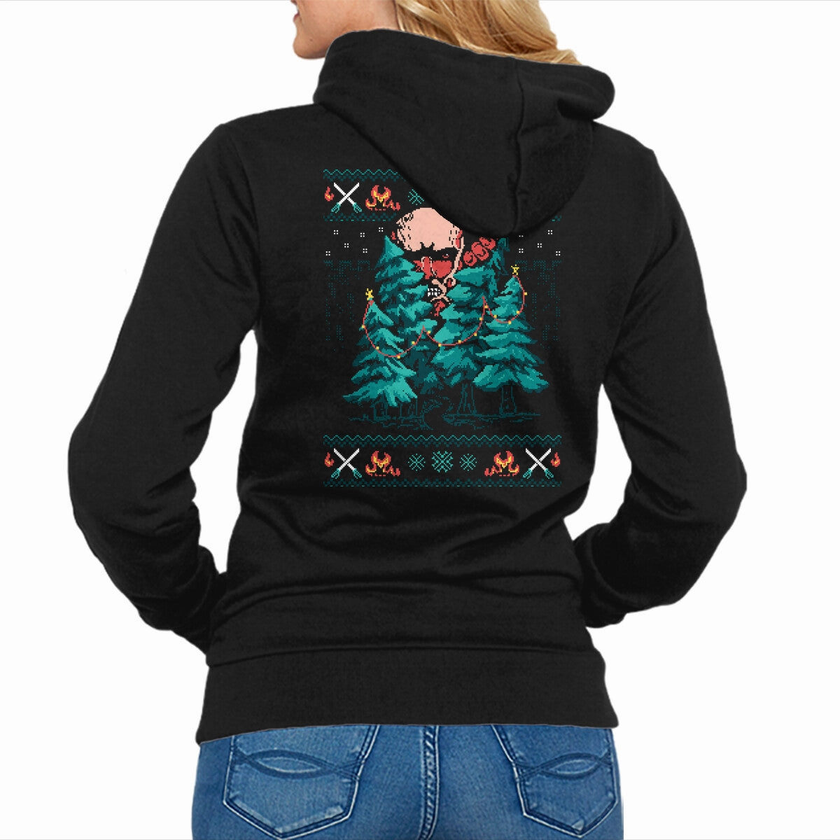 Attack On Christmas Smart Hoodie