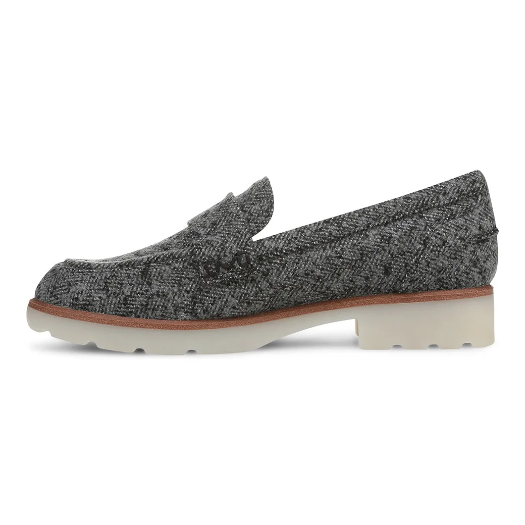 Womens Vionic Cleo Loafer in Slate Grey Multi Minimalist Design Inner Support