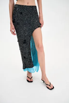 Workwear DOLLY SEQUINS LONG SKIRT