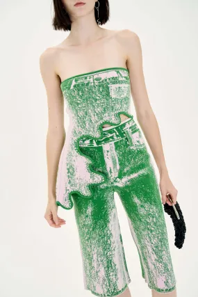 JUNIPER UV REACTIVE WAVY BRA TOP SeamlessKnitConstruction