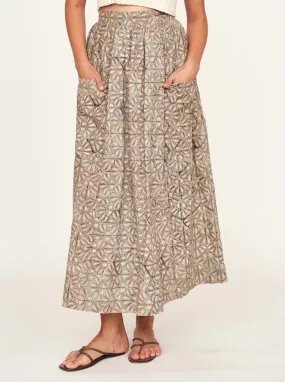 Mirth Marion Skirt Trellis In Petal Mini length