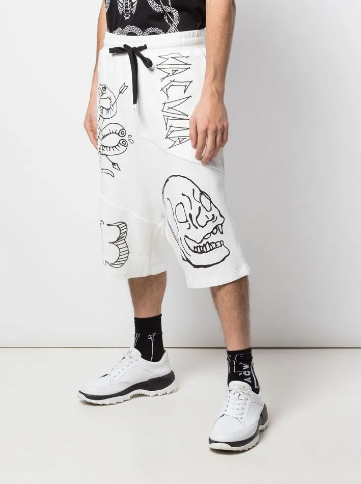 MIXED MANIA QUAD CUT SHORT OFF-WHITE Sweat Wicking Technology