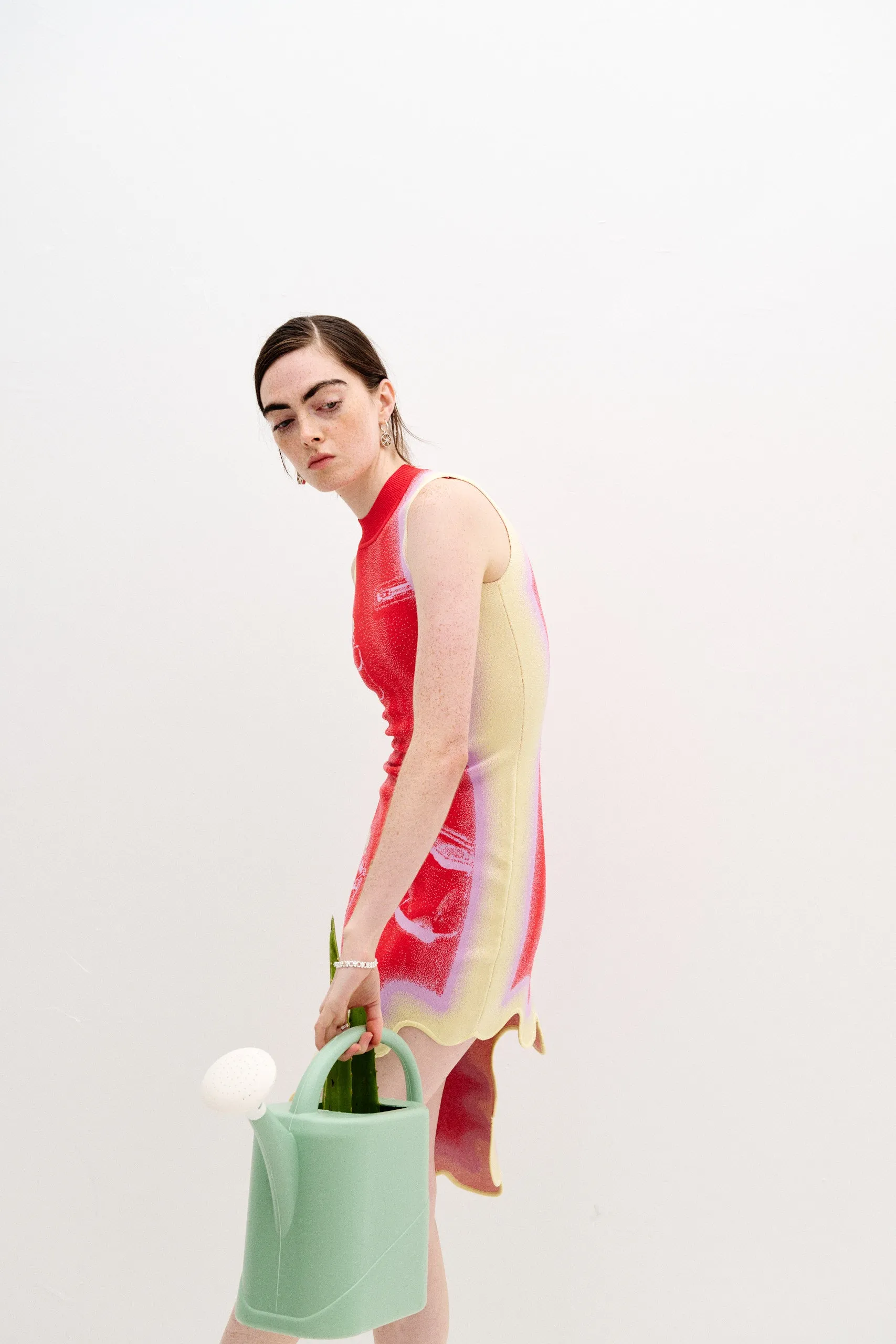 Tulle Flow MIA WAVY ASYMMETRIC DRESS