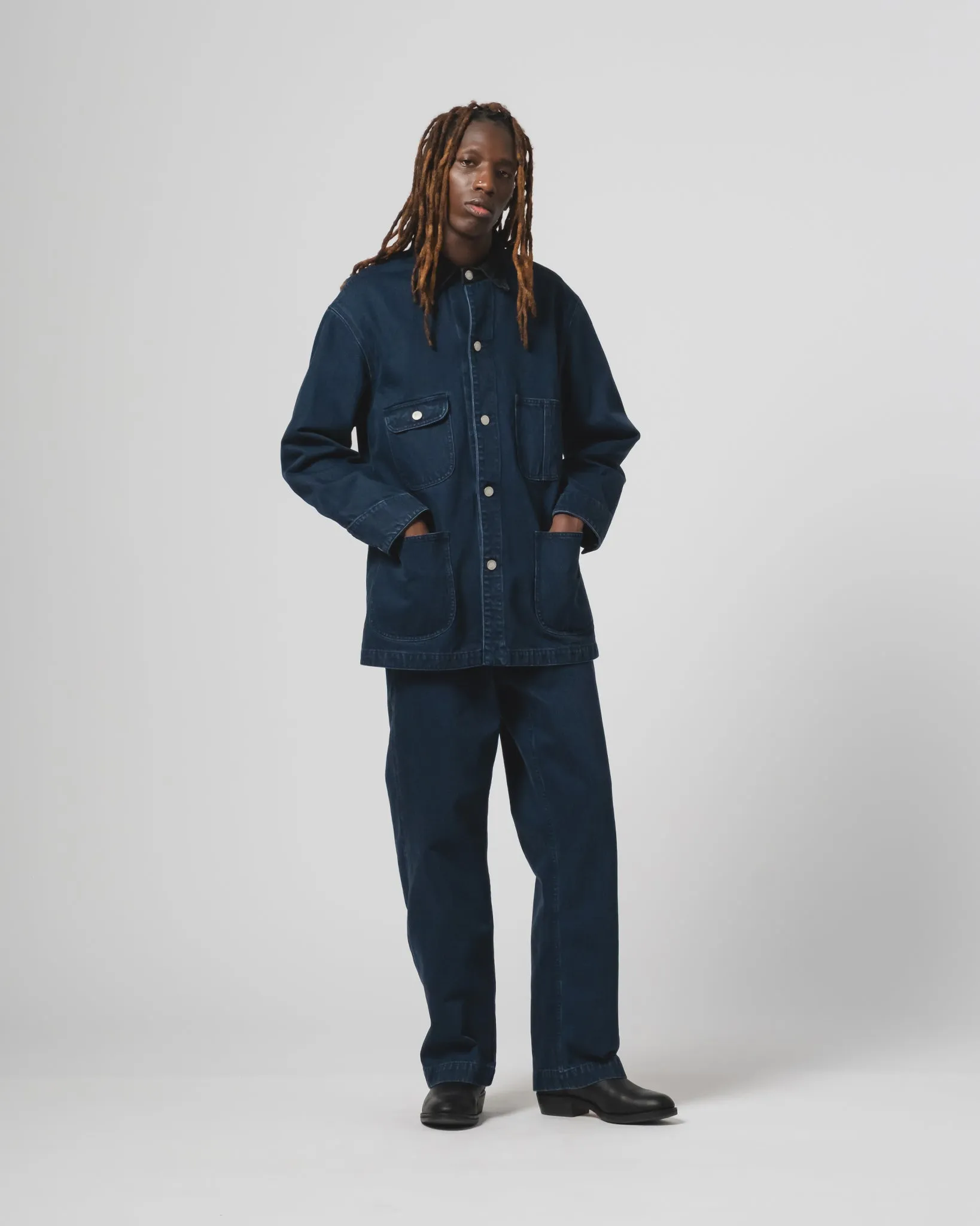 Alcatraz Jacket Enigma Denim Blue Modern Fit