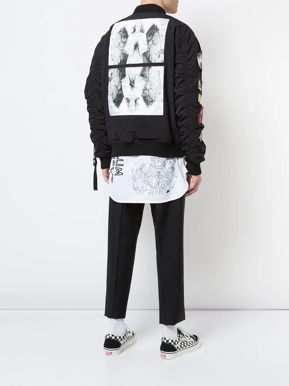 PRAY FOR REVOLUTION JACKET AdjustableCuffs Light Diffusing Fabric