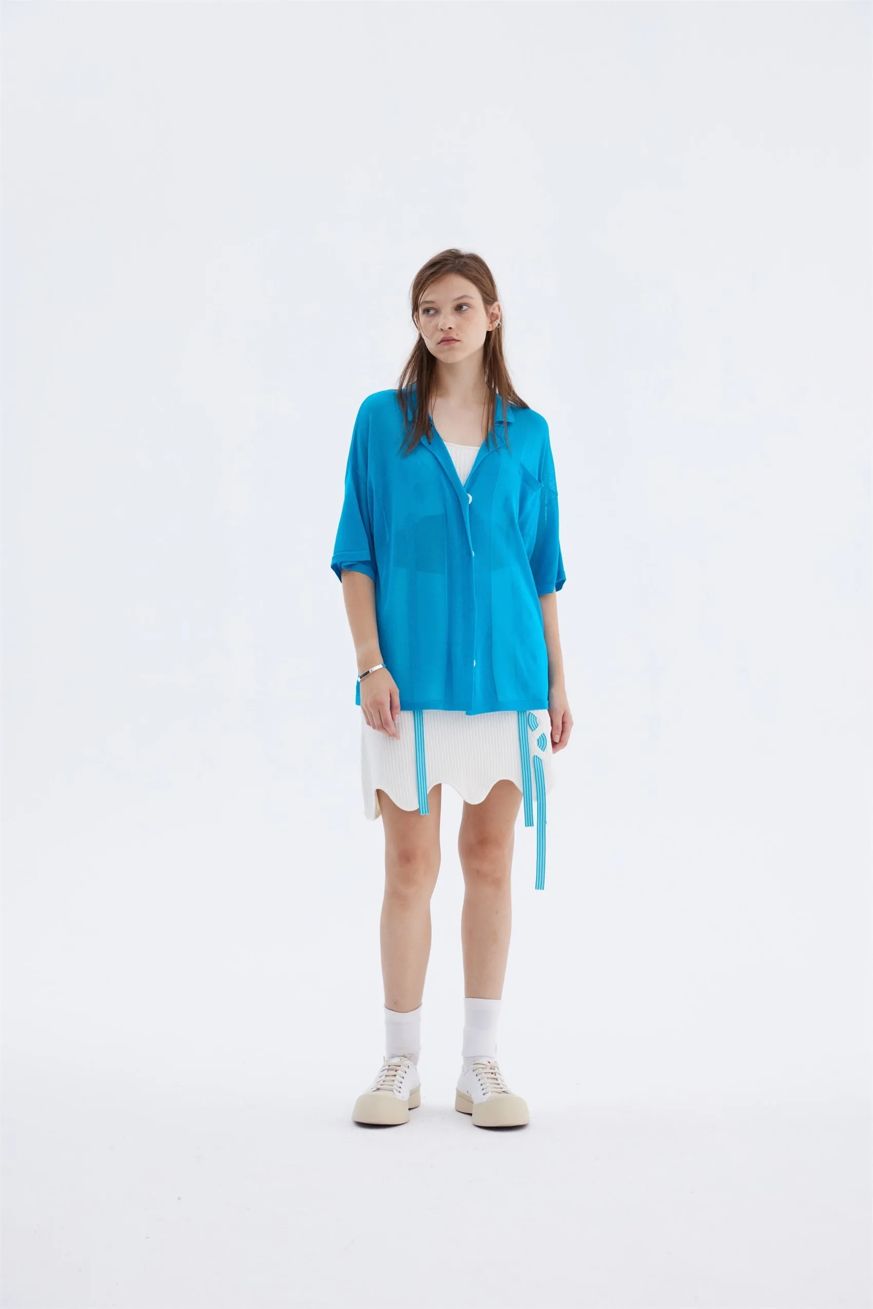 FullCut Shoulder Breathable Design WINNIE ORGANZA POLO
