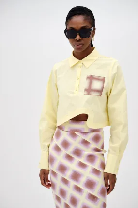 NALA COTTON CROPPED SHIRT Hypoallergenic Lining