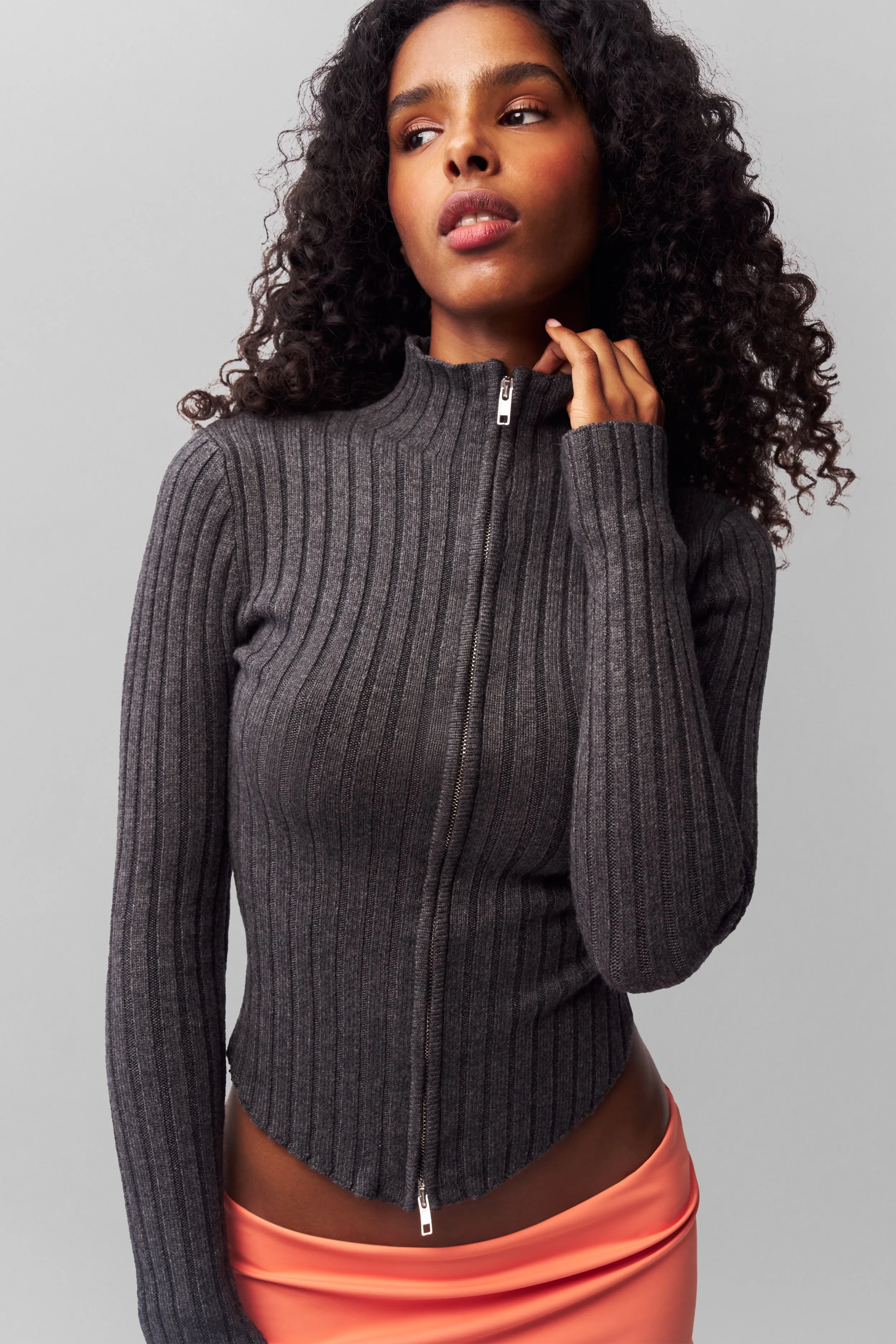 Nell Zip Up Effortless Style