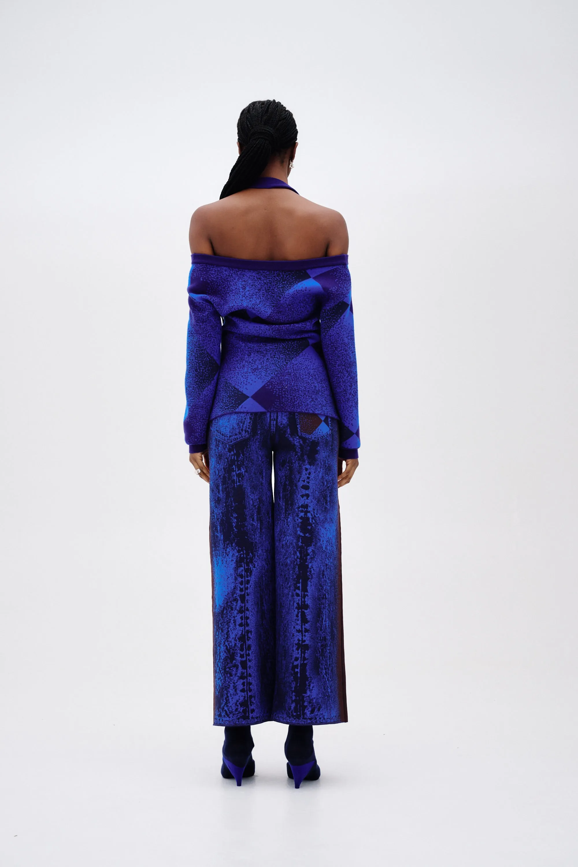 NIRO DROP SHOULDER MERINO WOOL CARDIGAN Adjustable Cuffs