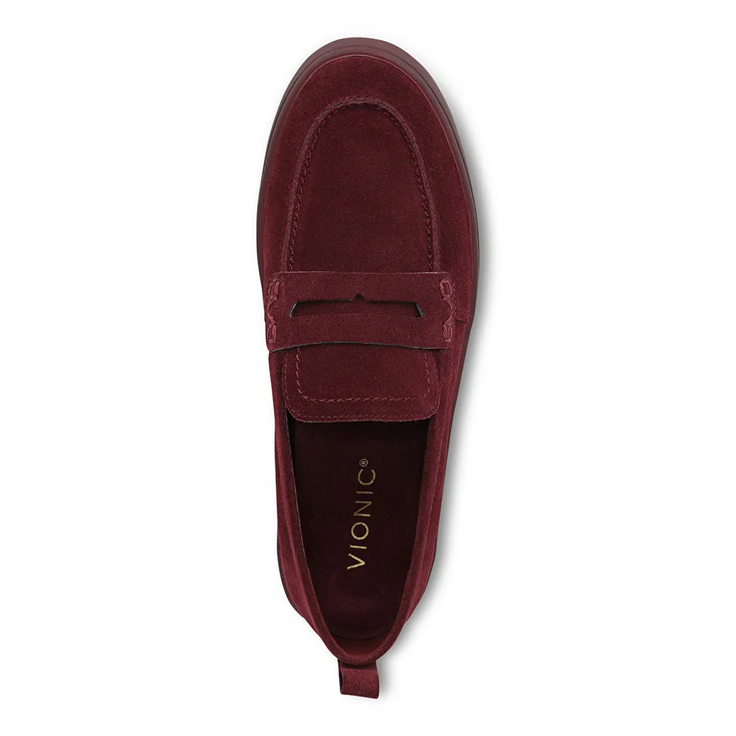 Womens Vionic Uptown in Cherry Jubilee Sleek Form Foam Lining