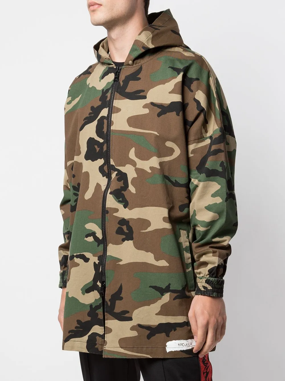 Anti Pilling Textile NO SMOKIN' JACKET JUNGLE CAMO