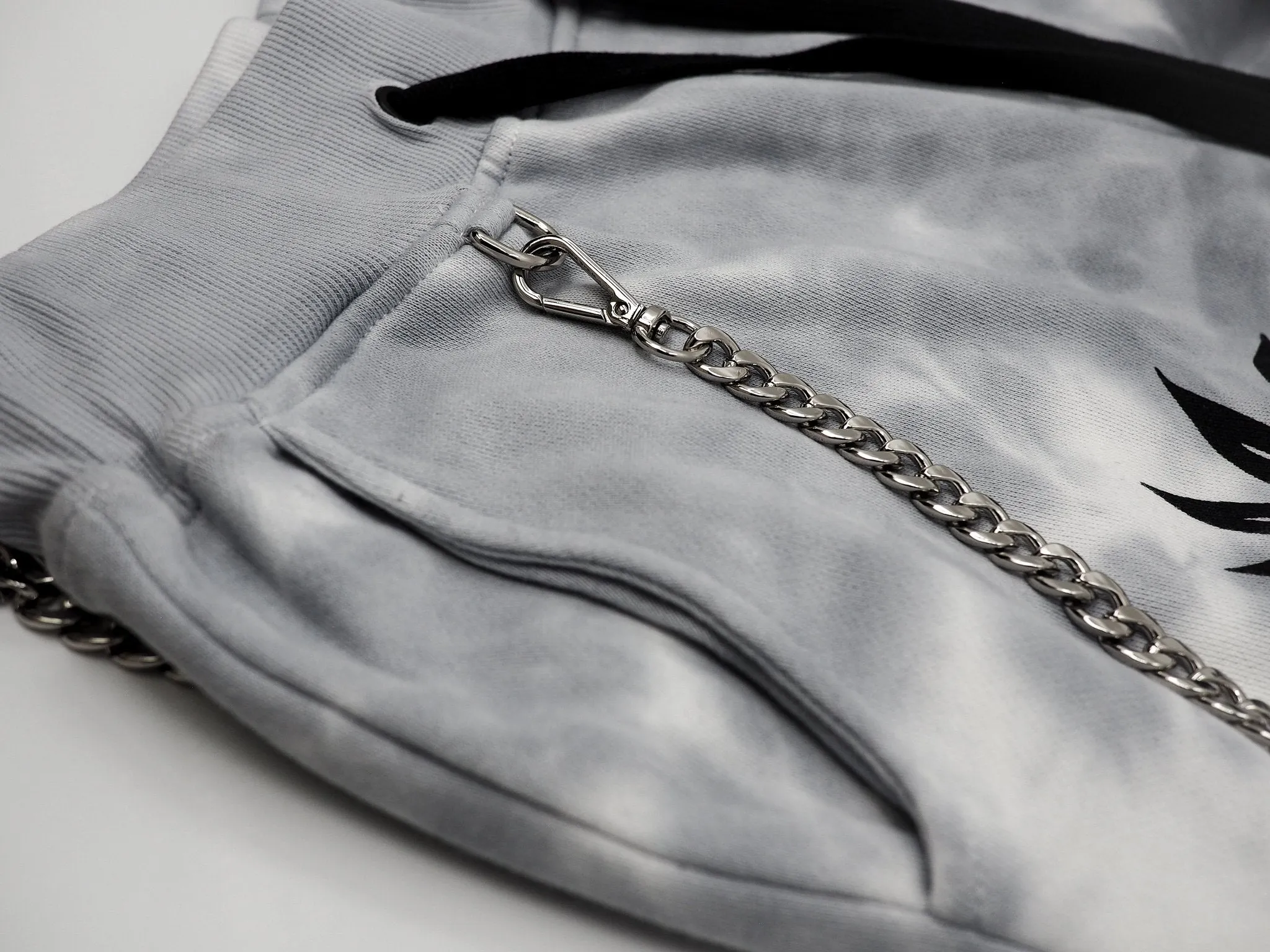 FACE OFF JOGGER GREY Vintage Wash Compression Support Lining