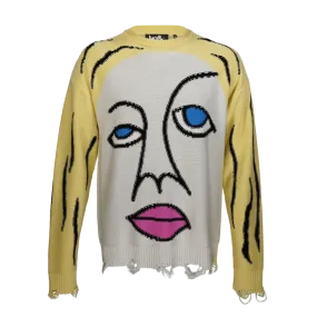 Casual Vibe Chilly Comfort Look SIDE CHICK SWEATER