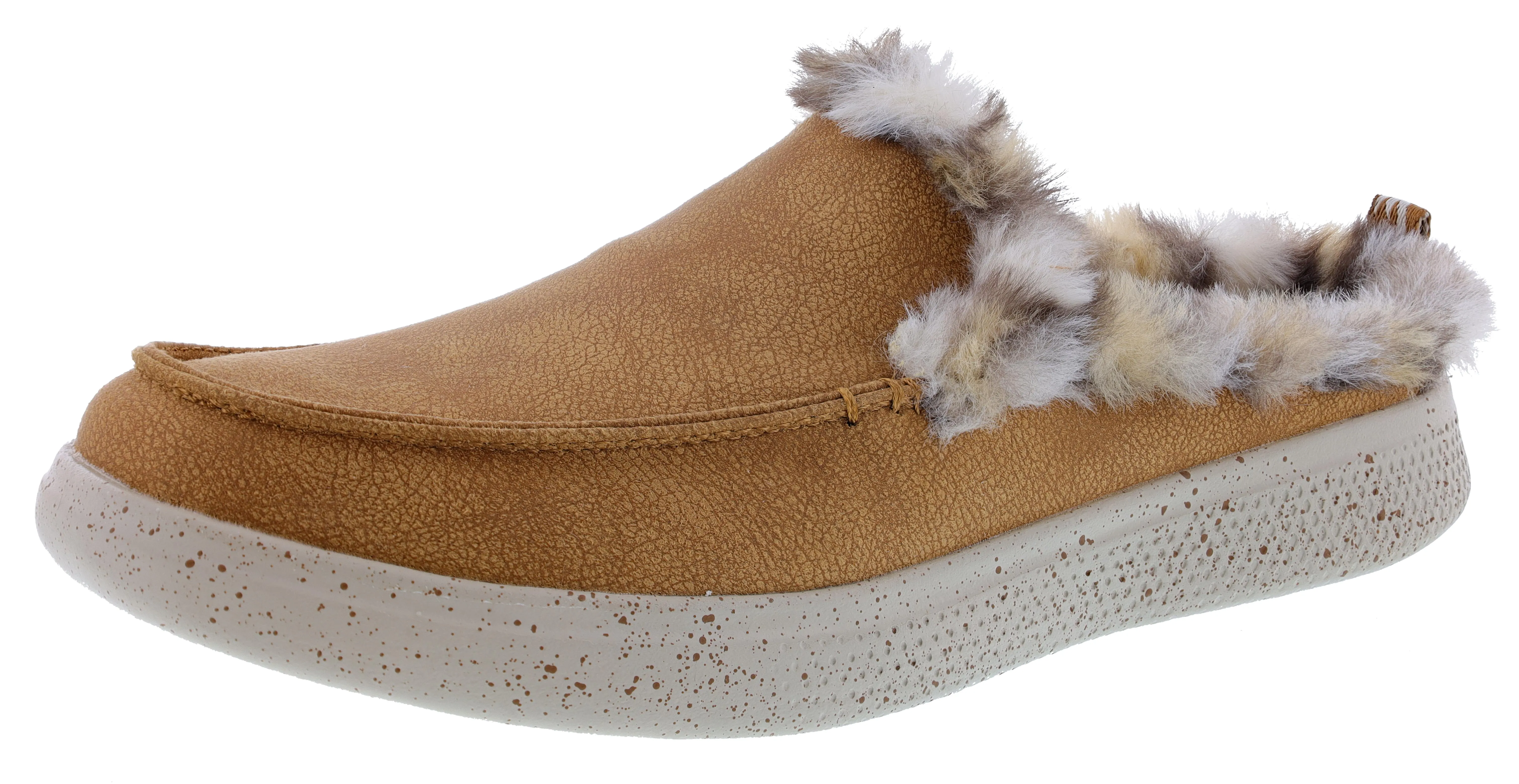 Skechers Women's Bobs Skipper Wild Tiger Memory Foam Slip On Slippers Path Stroll Photo Day