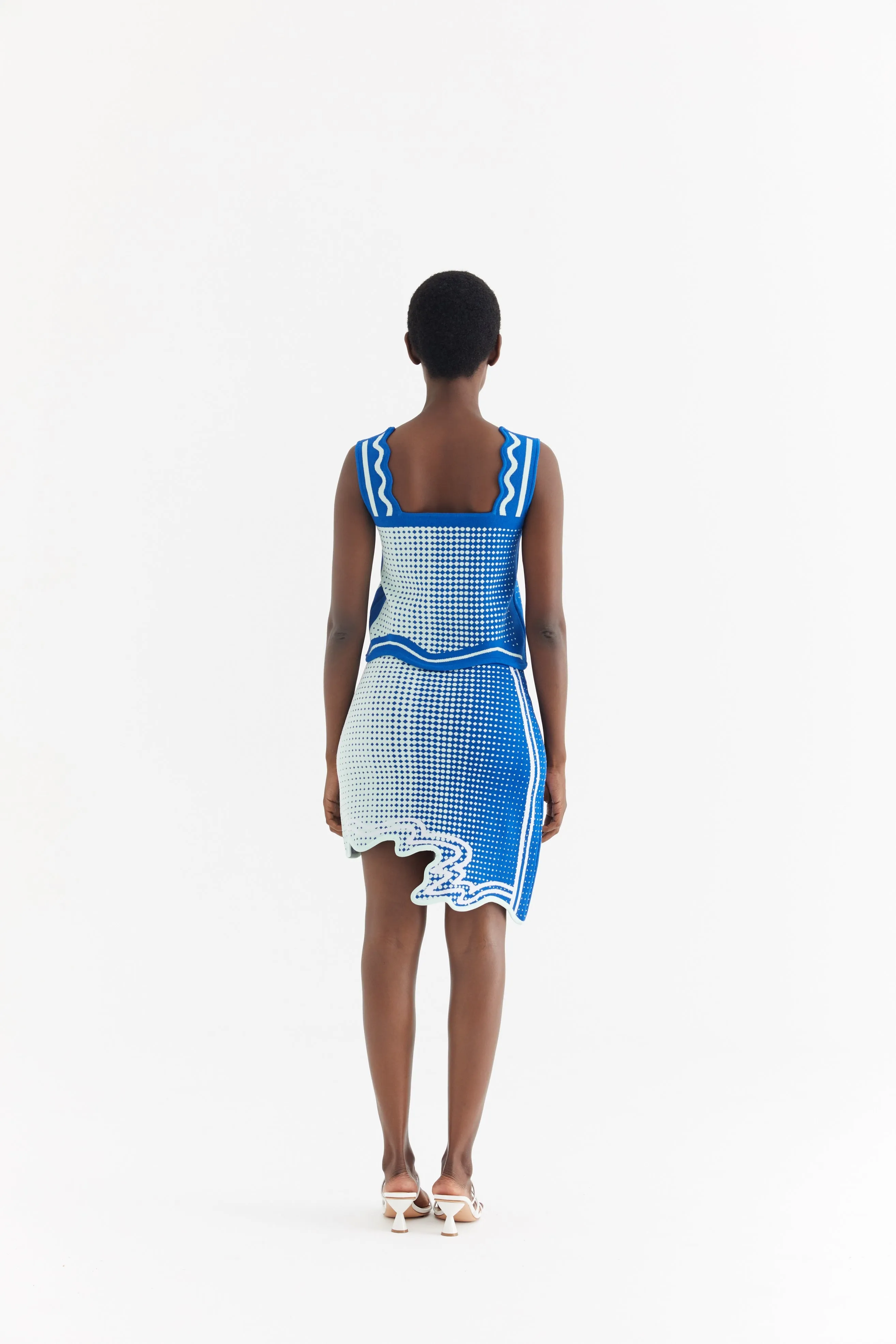 Move Friendly NOVA WAVY MINI SKIRT