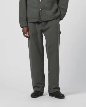 Oakland Chino Canvas Forest Green Stretchable Fabric