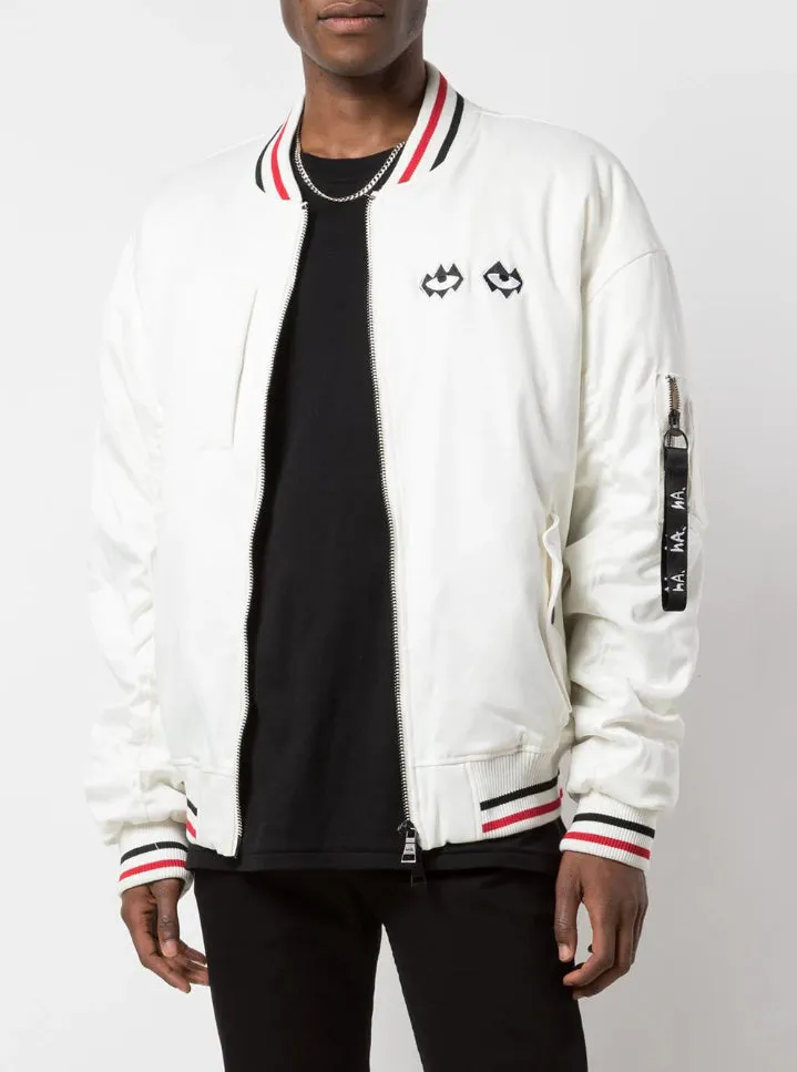 OFTEN IMATED NEVER DUPLICATED BOMBER Active Wear VentilatedBackPanel