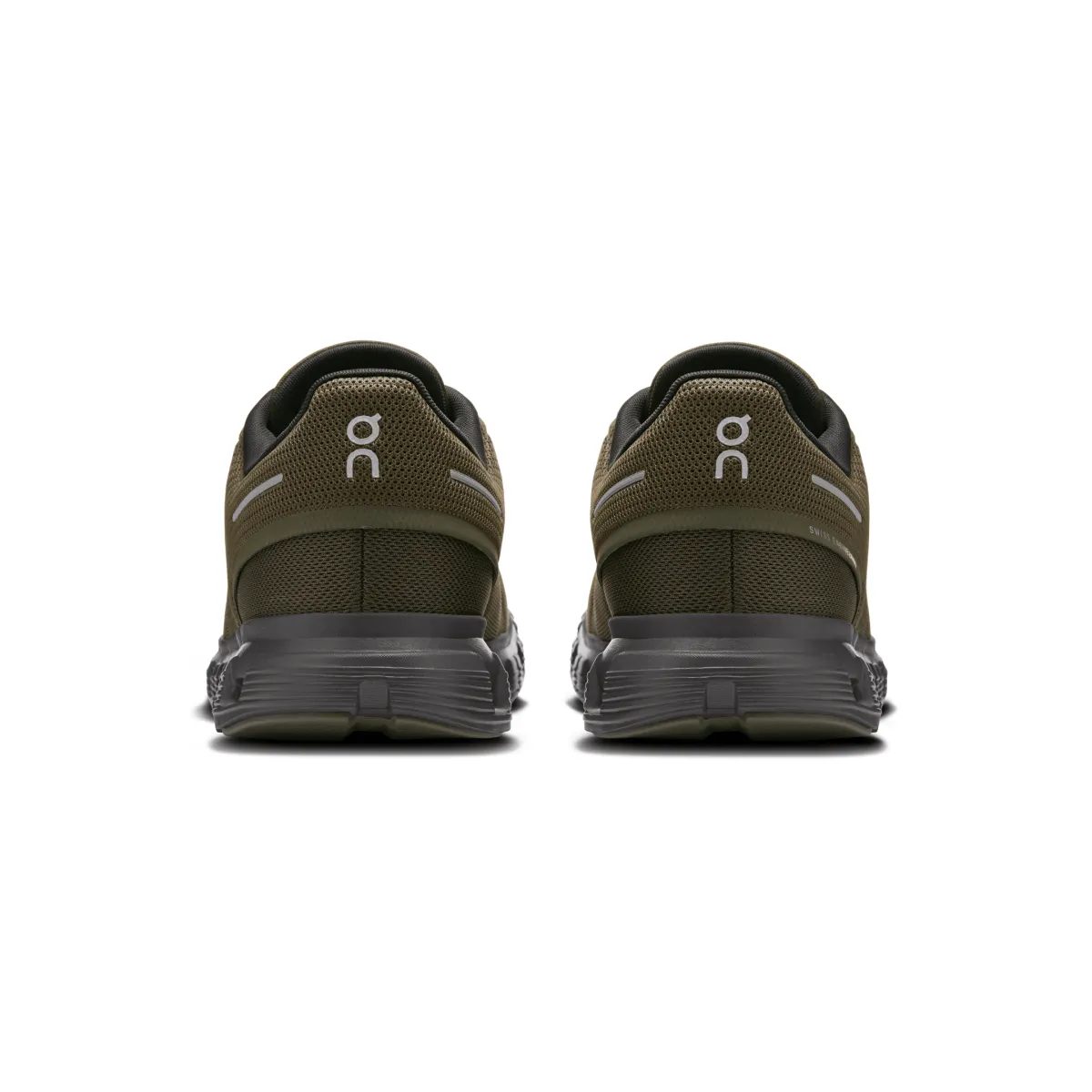 On Running Men's Cloud 6 Olive/Eclipse Gel Cushioning Balanced feel