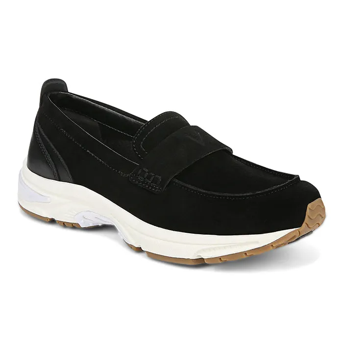 Womens Vionic 23Walk Loafer in Black Minimal Texture