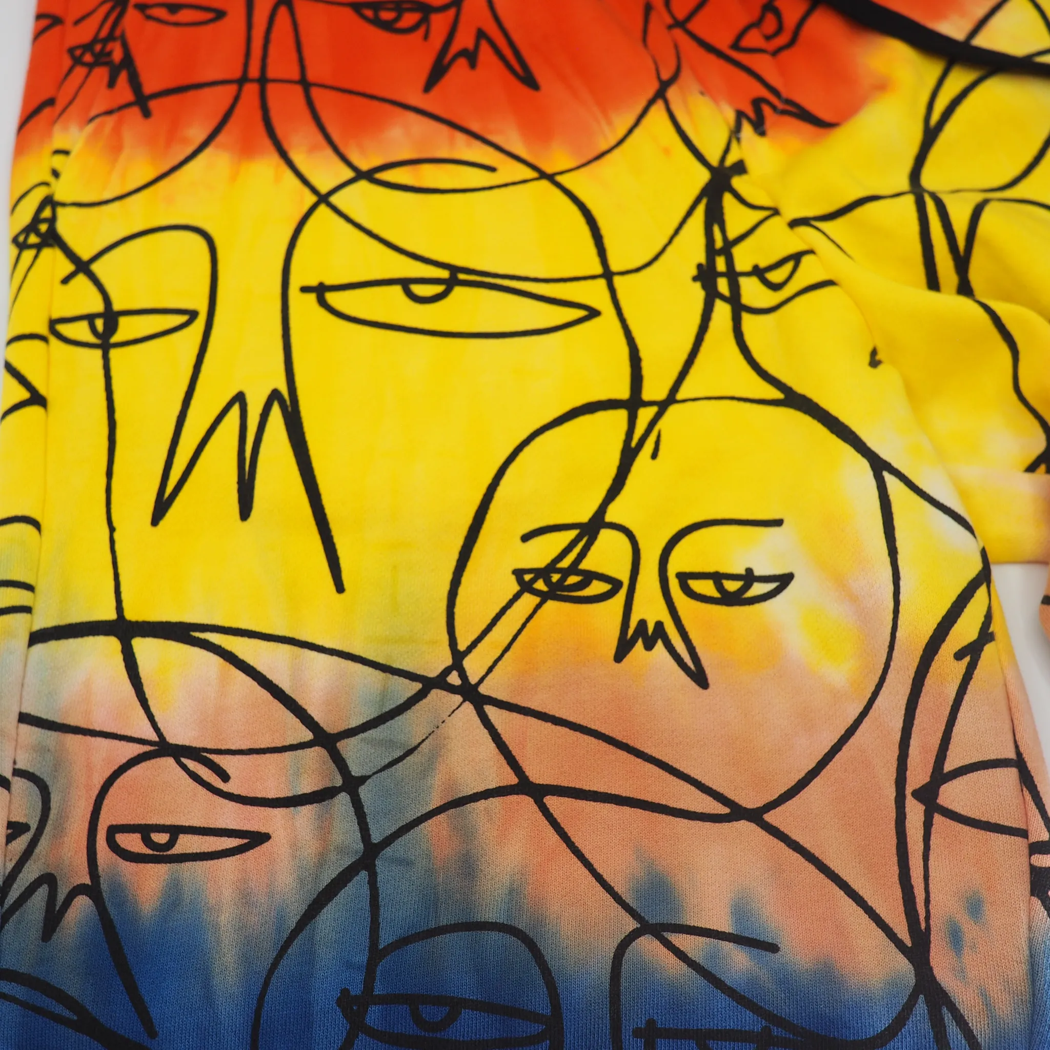 ONE OF A KIND DIP DYE HOODIE DIP DYE/MULTI Travel Ready Barbecue wear