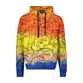 ONE OF A KIND DIP DYE HOODIE DIP DYE/MULTI Cozy Inner Layer