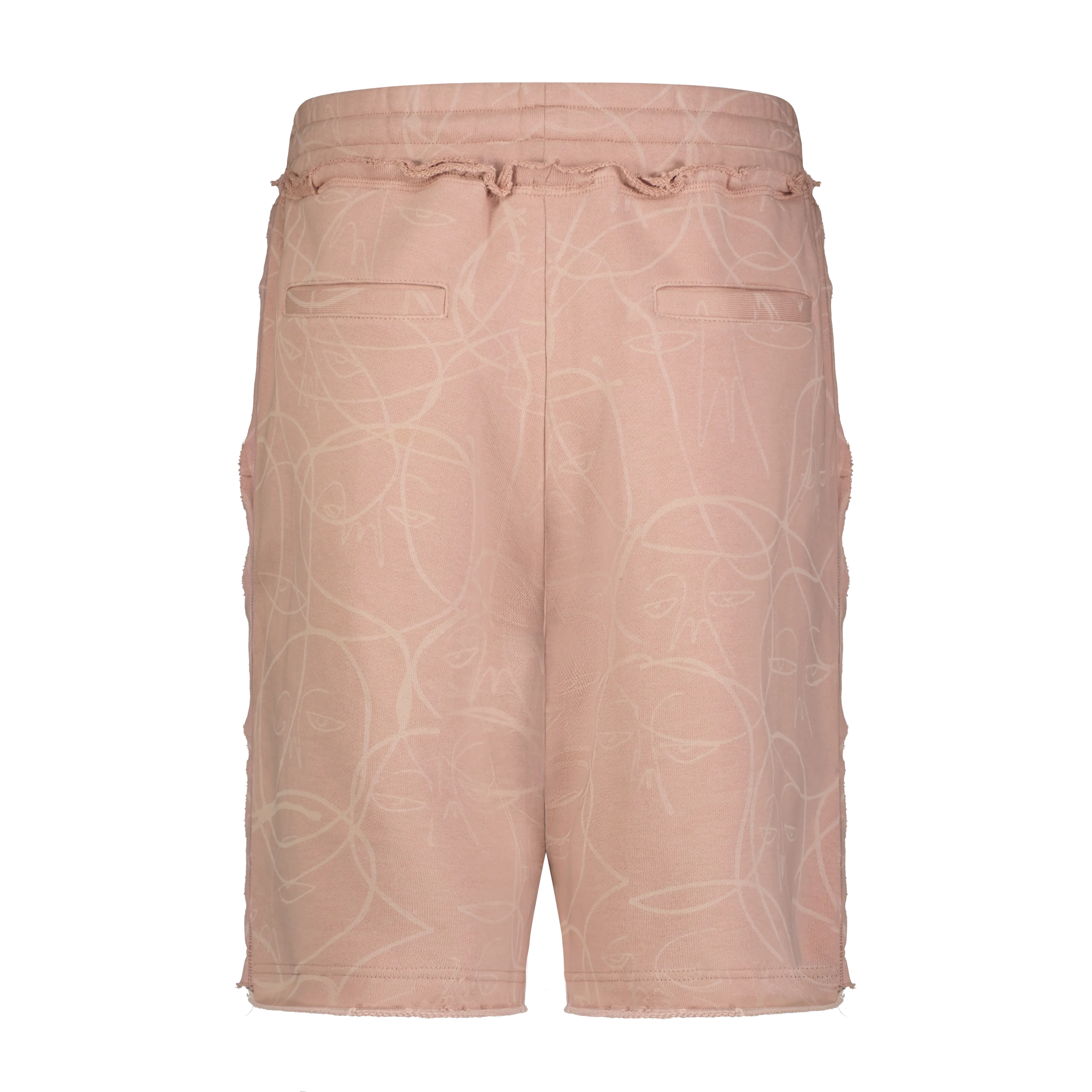 ReflectiveAccents Low Profile Zipper ONE OF A KIND LASER KNIT SHORT