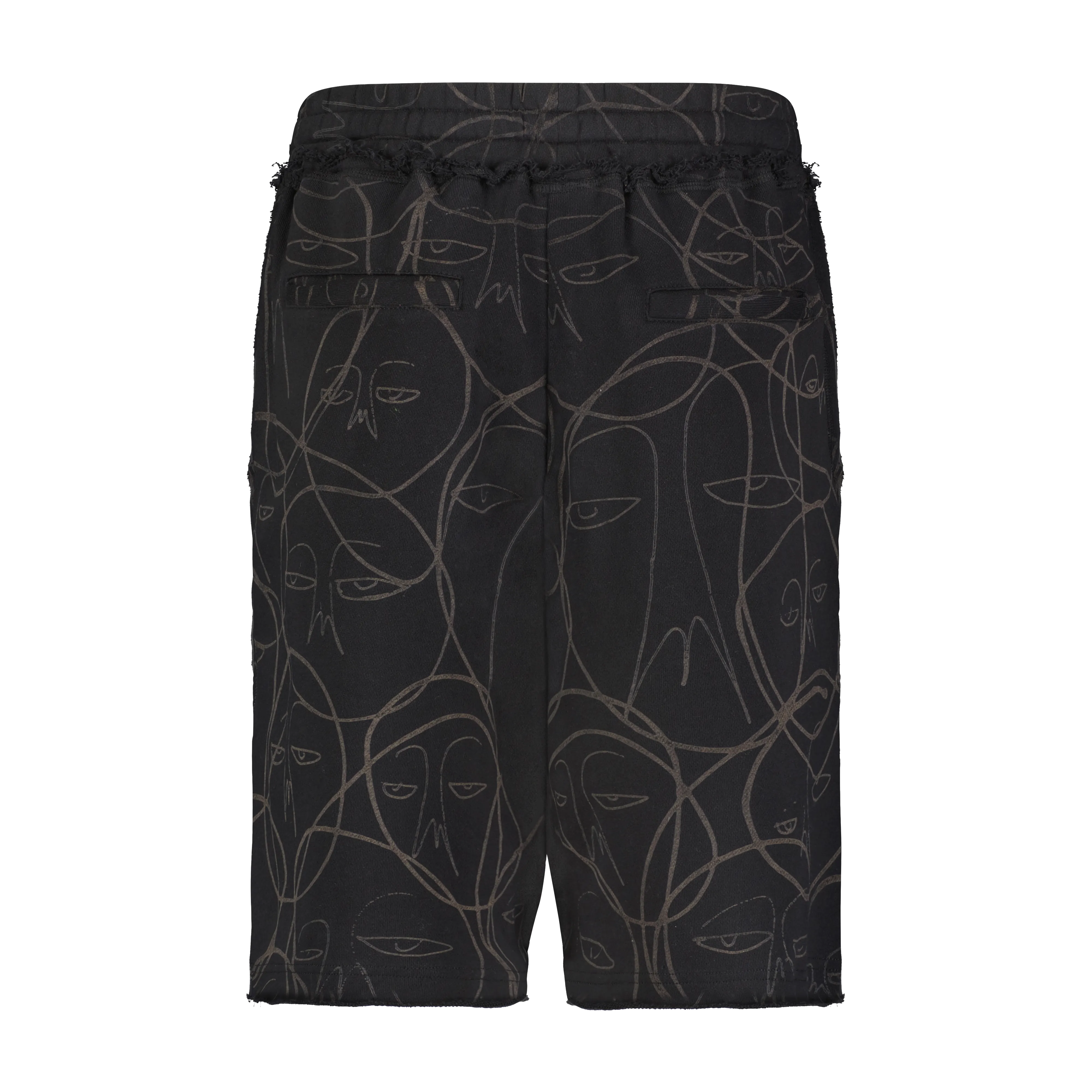 ONE OF A KIND LASER KNIT SHORT Odor Resistant Treatment Double Layered Construction