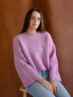 Winter-Ready Fashion Orchid Dolman Sweater