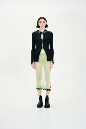 Roll Up Storage Design ORCHID METALLIC LONG SLEEVE HOODY