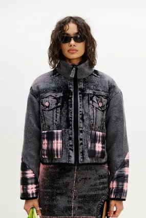 ORORO REVERSIBLE QUILTED JACKET Modular Layering System Flexible Fiber Fill