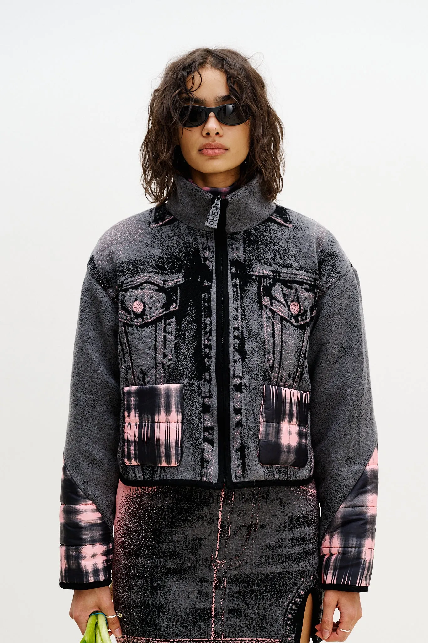 ORORO REVERSIBLE QUILTED JACKET Modular Layering System Flexible Fiber Fill