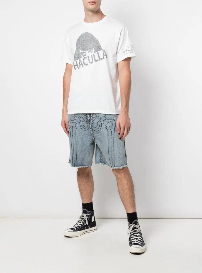 Moisture Wicking Finish ANATOMY SHORT BLUE WASH