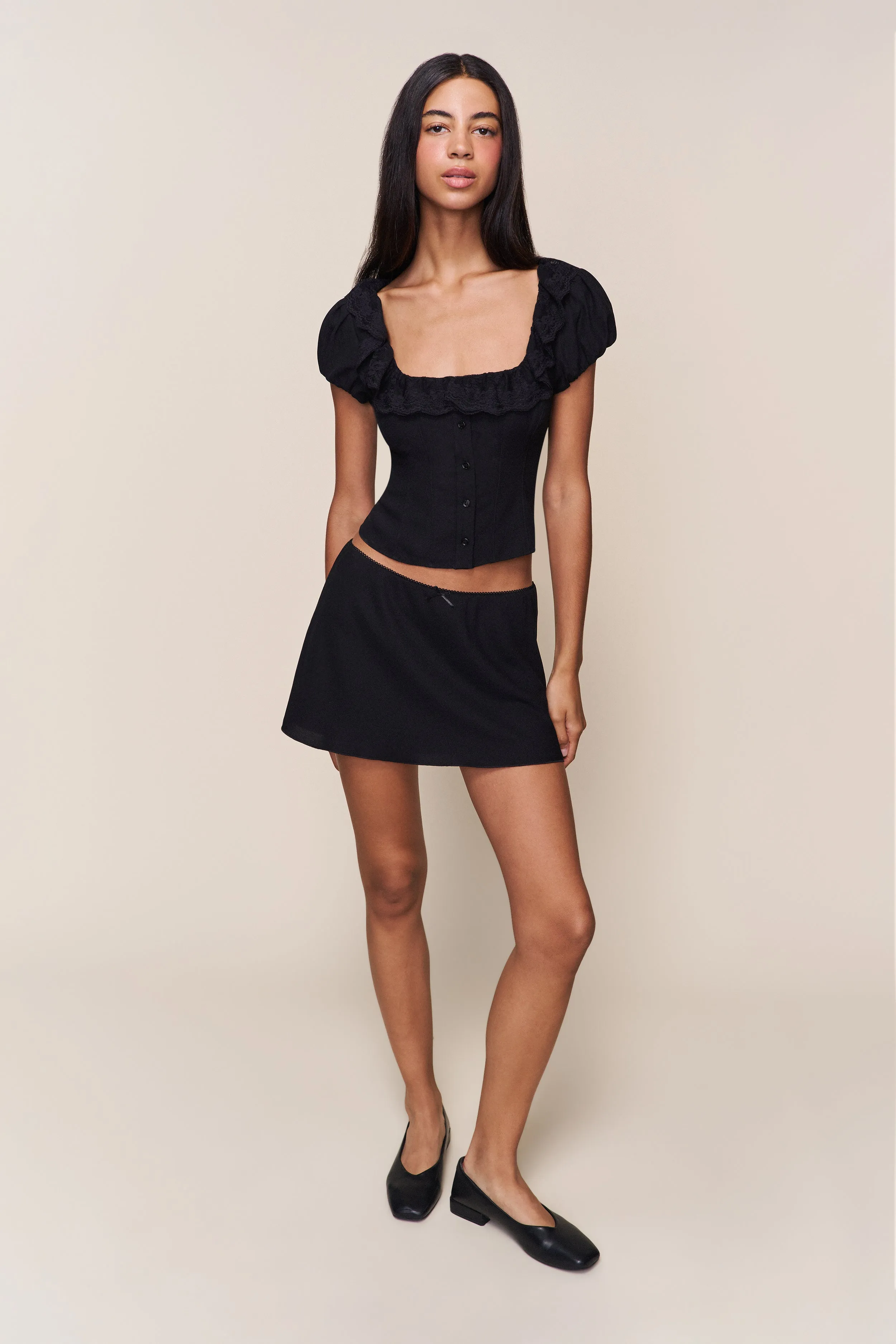 SeamFree Knitting AirflowOptimized Design Paloma Short Sleeve Top