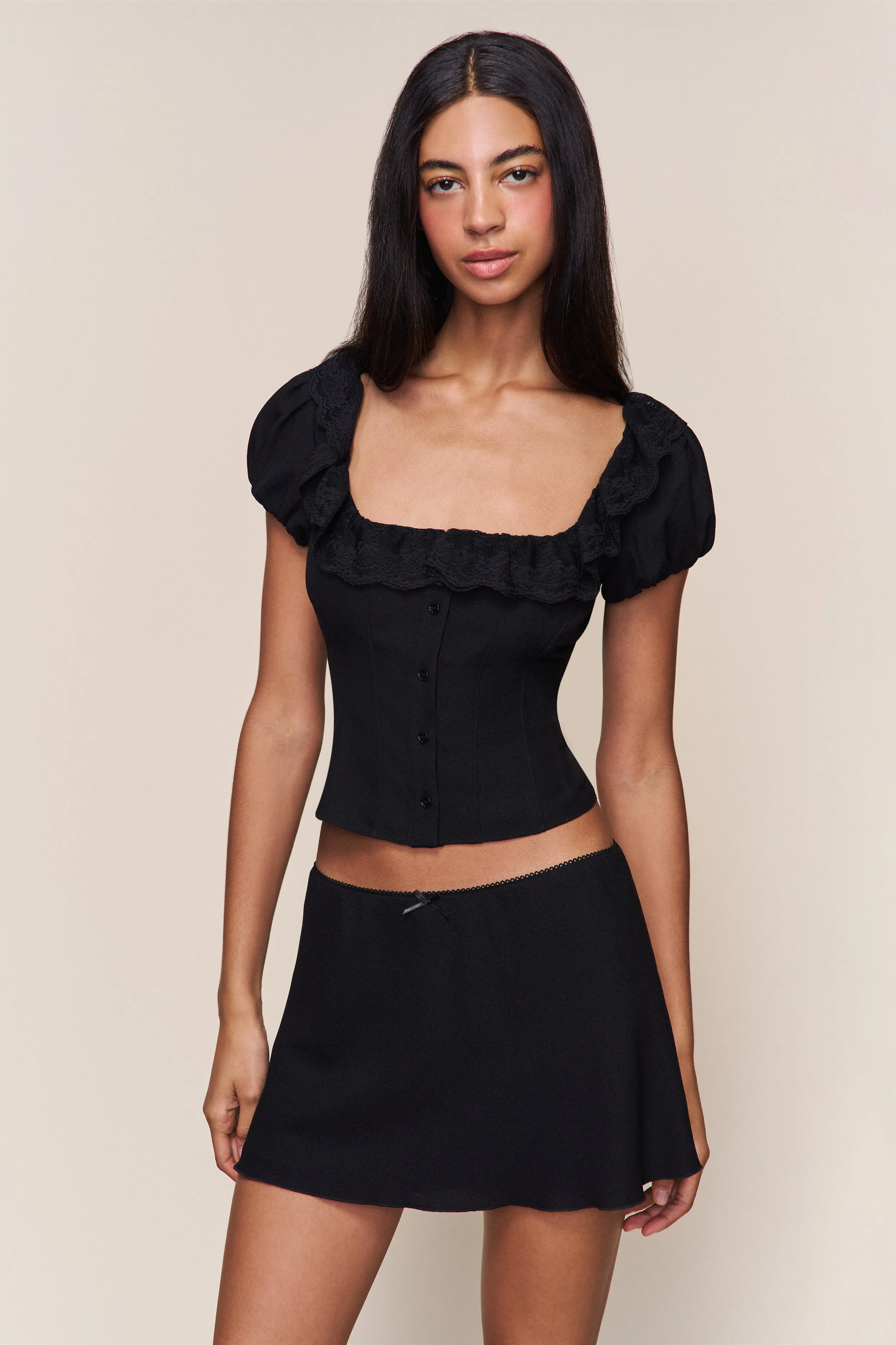 Paloma Short Sleeve Top Garment Washed