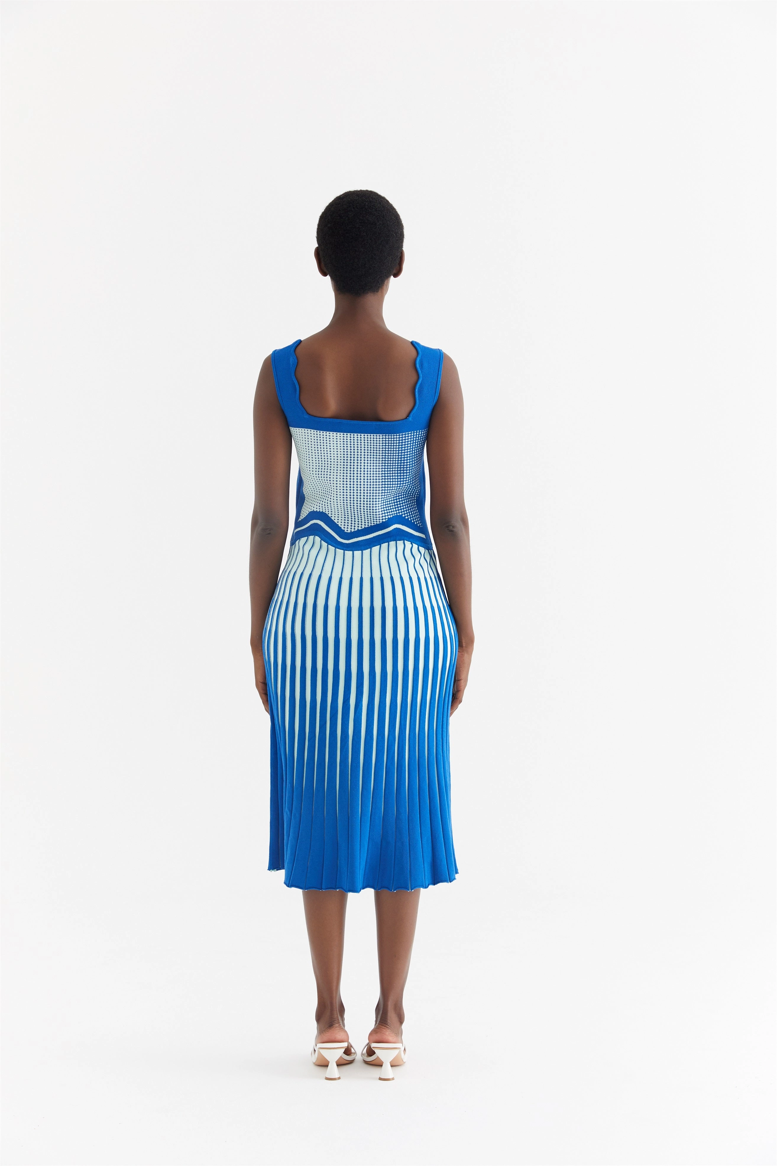 Mid layer PARLOR WAVY TANK DRESS