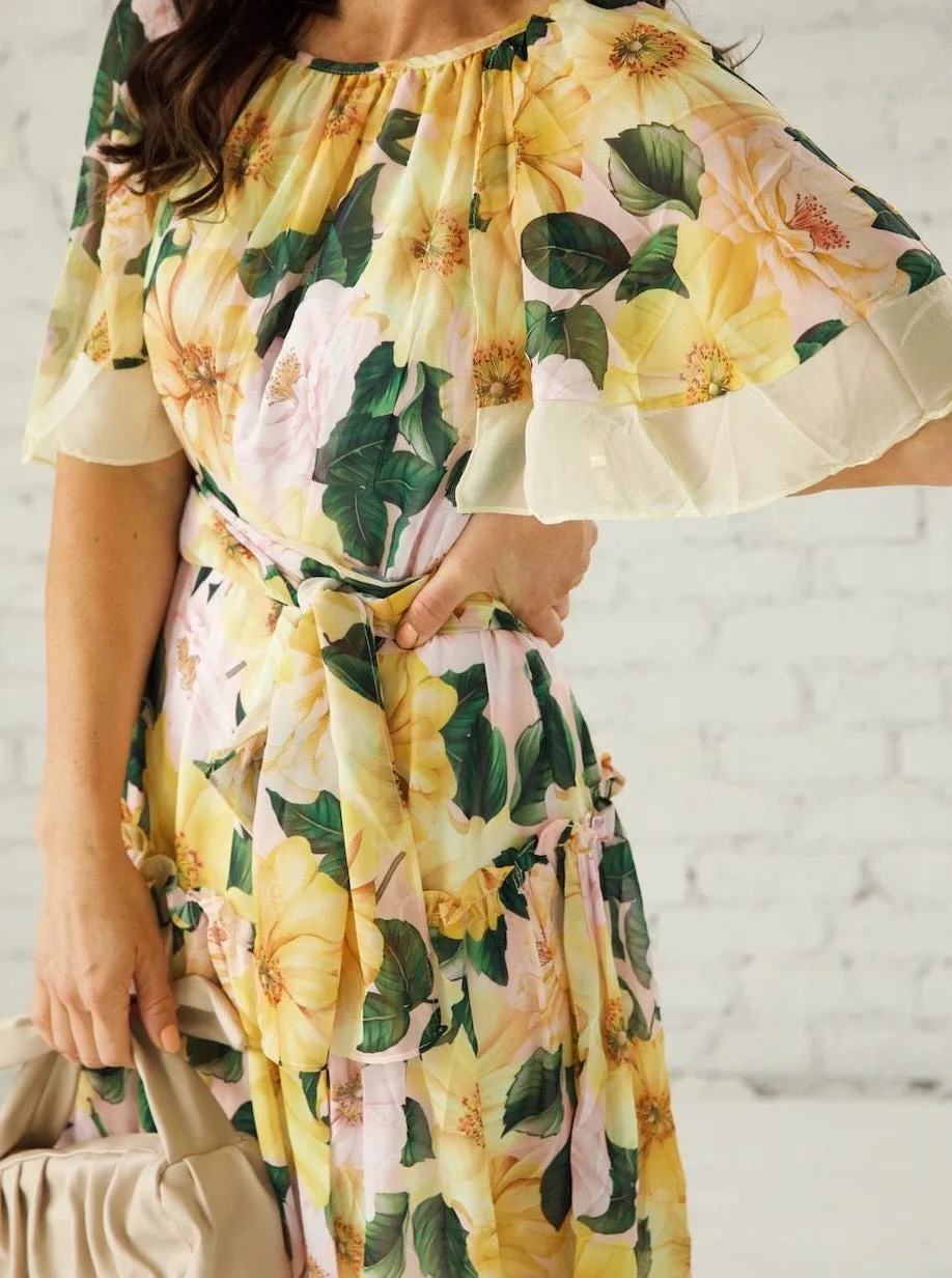 Magnolia Blooms Dress Editor??s-Pick