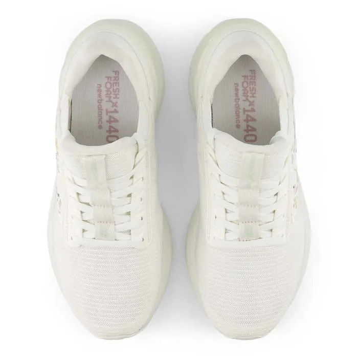 Step Light Womens New Balance Fresh Foam X 1440 in Sea Salt/Sea Salt/Clay Ash