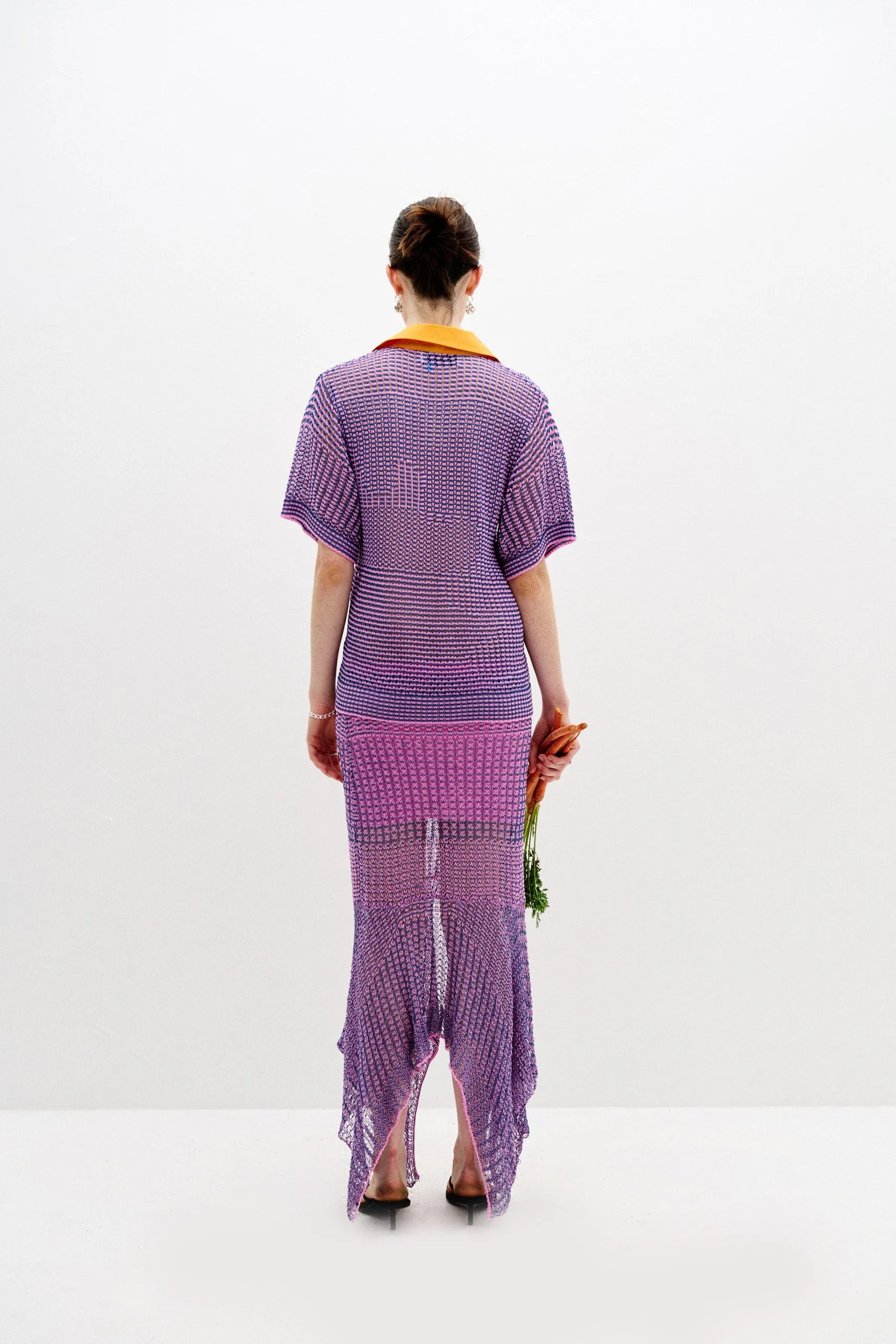 PICEA CROCHET MIDI SKIRT Flexible Knees