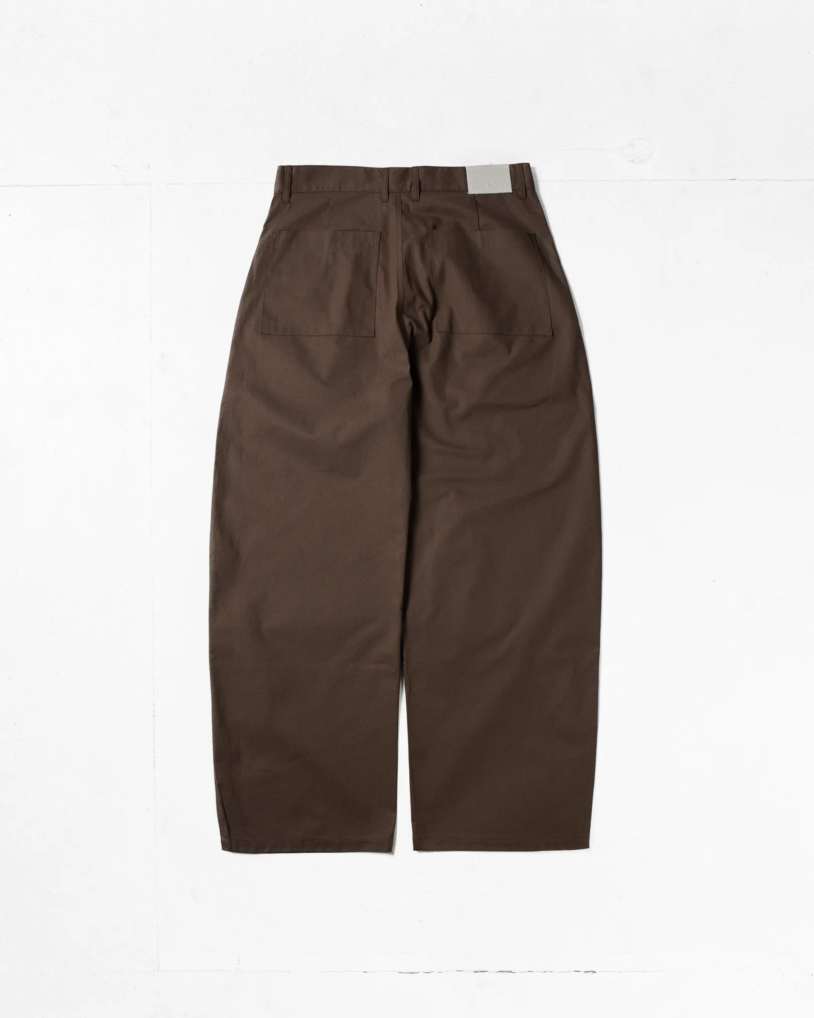 Pleated Pants Basic Style