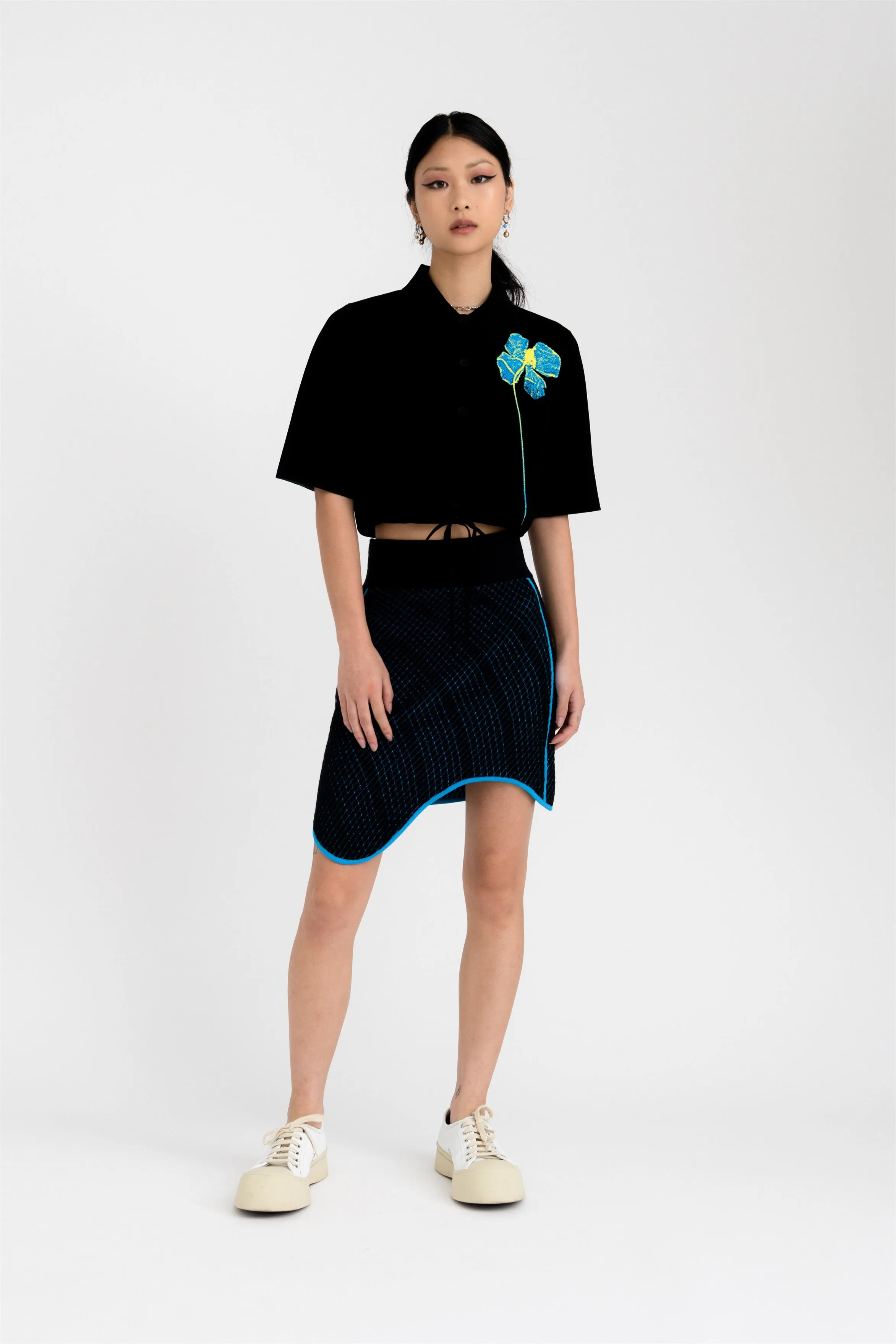 Raglan Sleeve Unstructured Fit ORCA ALGAE POLO SHIRT