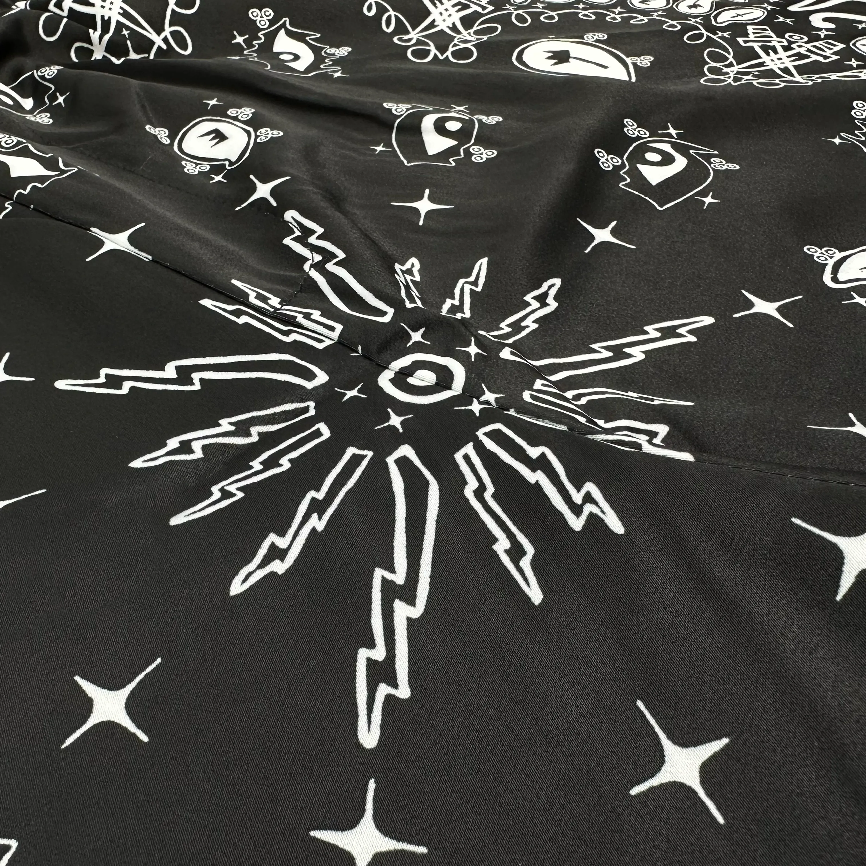 PAISLEY VISCOSE BASKETBALL SHORT Odor Resistant Treatment Comfortable Movement