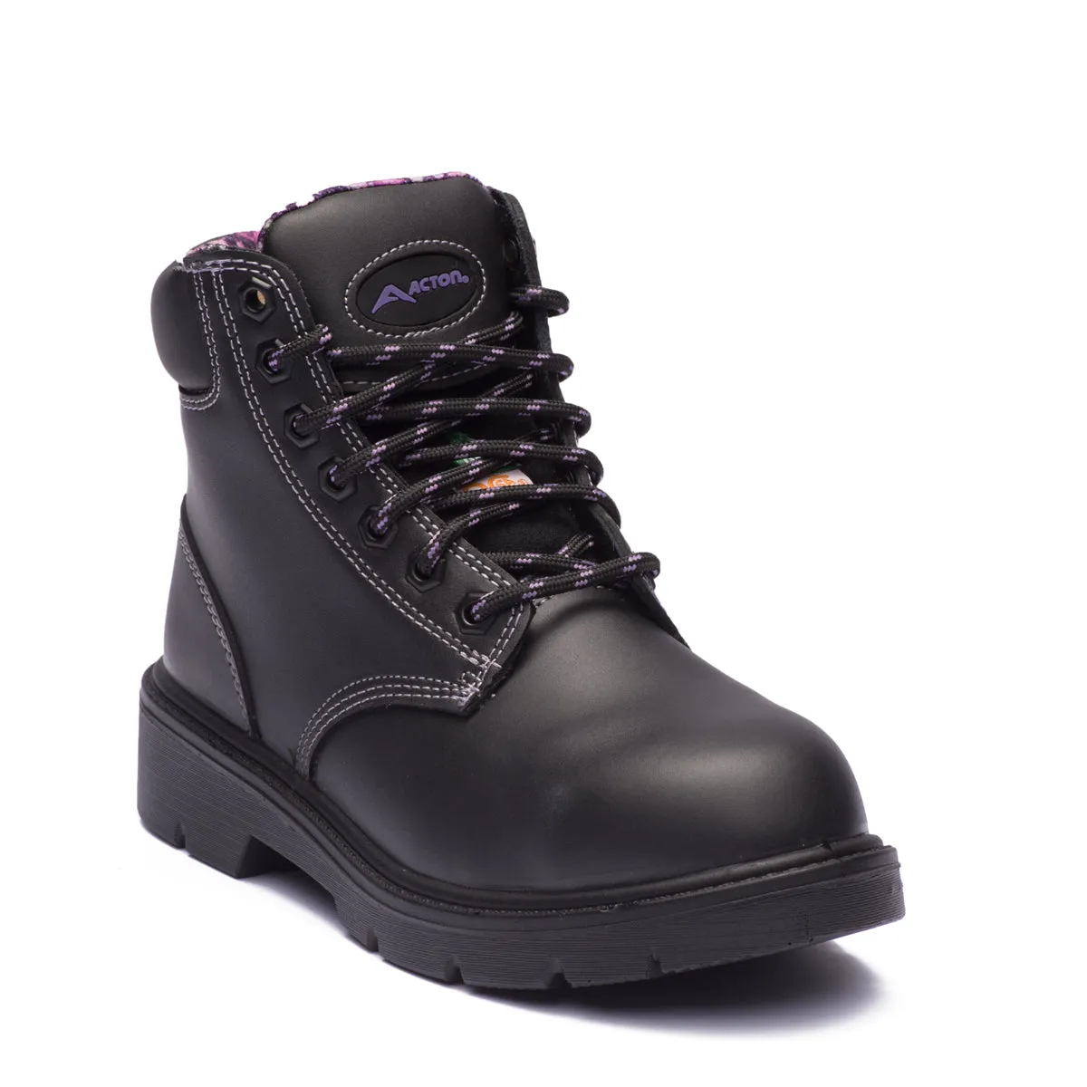 Prolady Women's 6" Steel Toe work boots - A9233-11 Italian Glam