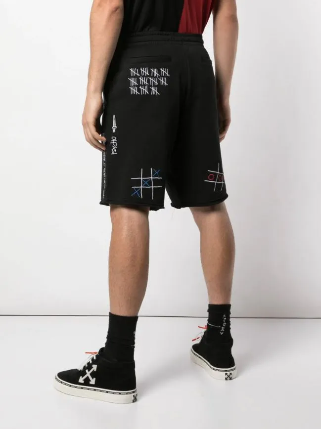 PSYCHO SHORT BLACK Soft Elastic