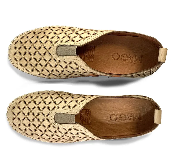 Neutral Colors Sock Like Womens Mago Rachel in Beige