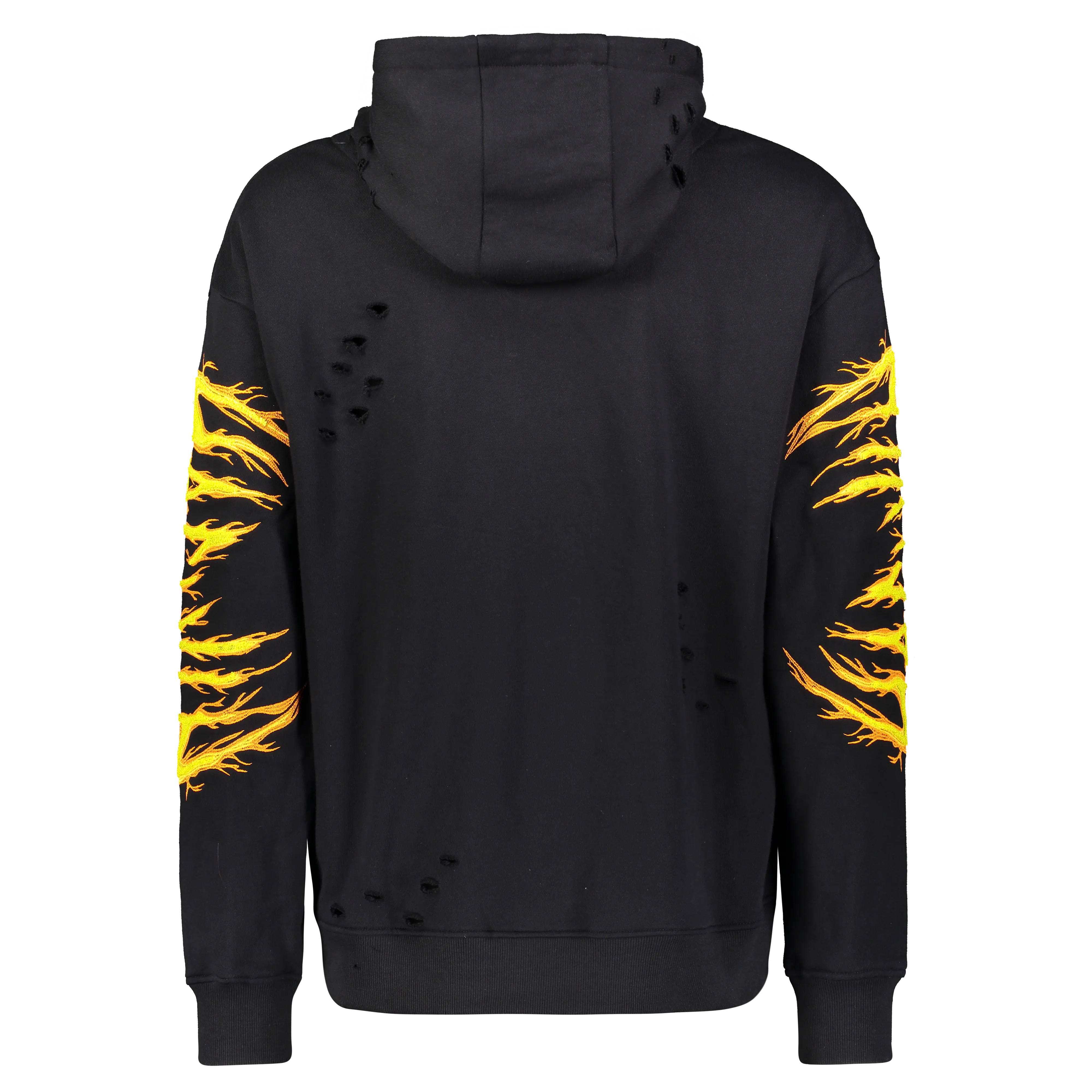 Casual Flex HAC ON FIRE HOODIE BLACK