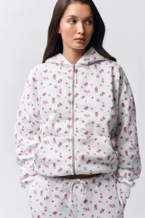 Soft & Cozy Comfort Waist Zip Up Hoodie