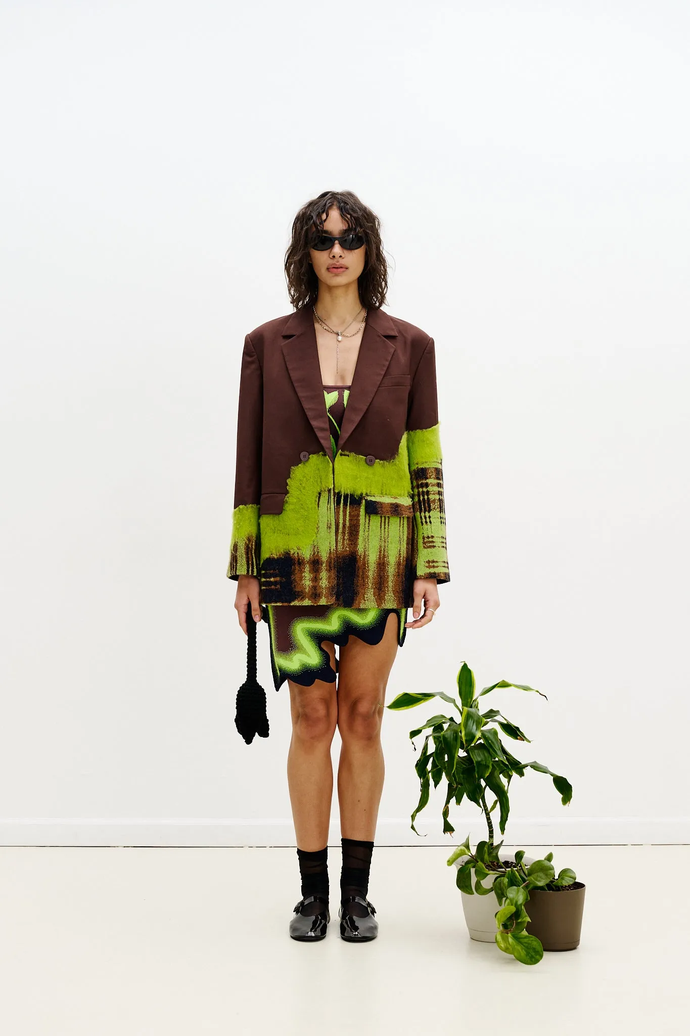 Cold Weather YASMIN NEEDLE PUNCH BLAZER