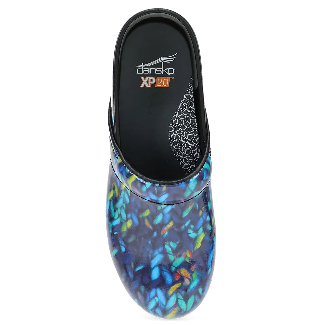Womens Dansko Pro XP 2.0 in Blue Knit Feast Walk