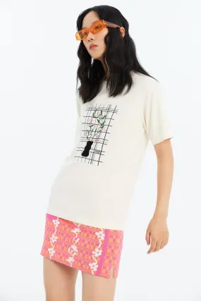 QUINN UV REACTIVE PLANT TSHIRT Fashionable Fit UV Protection Enhanced